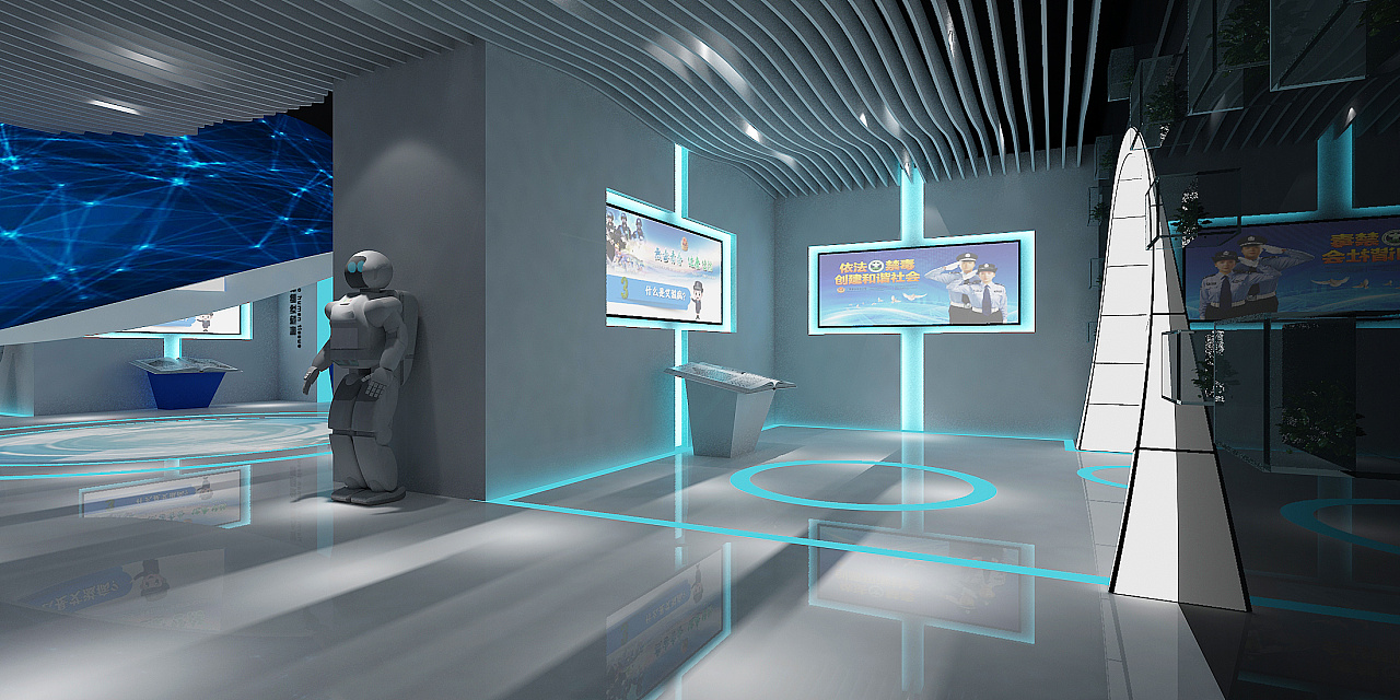 禁毒所展厅空间展示设计探索——以钟永利 Mr_Mc 设计理念为例